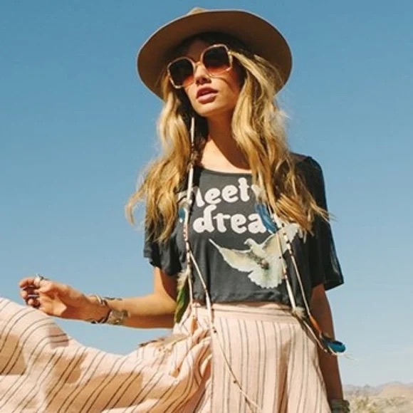 Spell Designs Vintage Fleetwood Dreaming Crop Top Rare